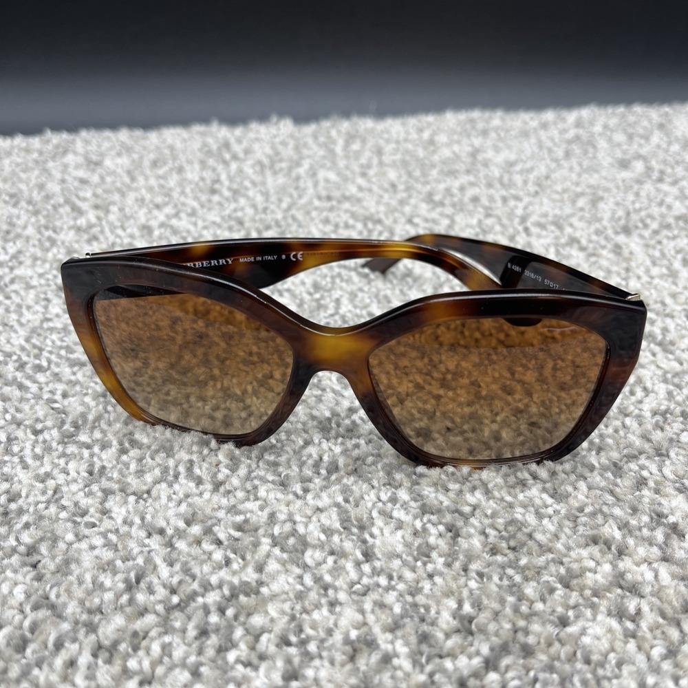 Burberry B 3261 3316/13 Sunglasses Tortoise Havana Brown Gradient 57-17-140